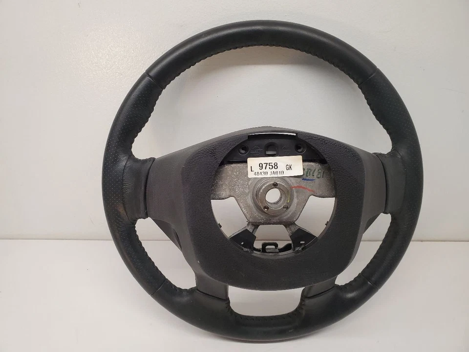 2010-2012 NISSAN ALTIMA Black Leather Steering Wheel 48430JA010 Foto 3 de 4