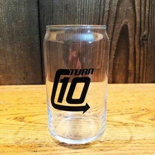 Microsoft Xbox Game Studios Turn 10 Studios Glass Can Shaped Cup