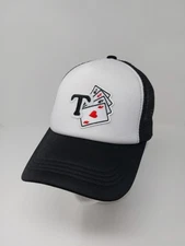 4 Aces T Logo Snapback Trucker Hat Mesh Back Foam Front Cap