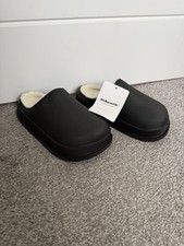 Black Cloud Slippers kids, Cozy Winter Non-Slip Lightweight Size 12