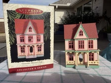 Hallmark Keepsake 1996 Victorian Painted Lady Ornament Nostalgic Houses & Shops