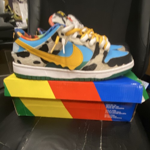 Nike SB Dunk Low Chunky Dunky Skateboarding Shoes Multi-Color Size 10.5