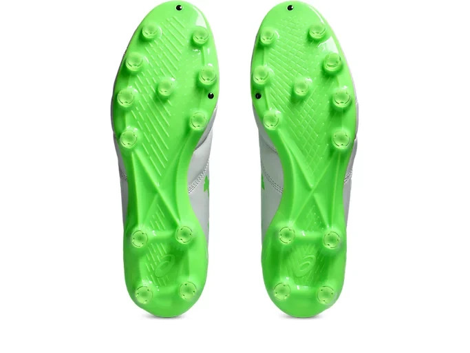 ASICS Soccer Cleats DS LIGHT X-FLY 6 White/Green Gecko