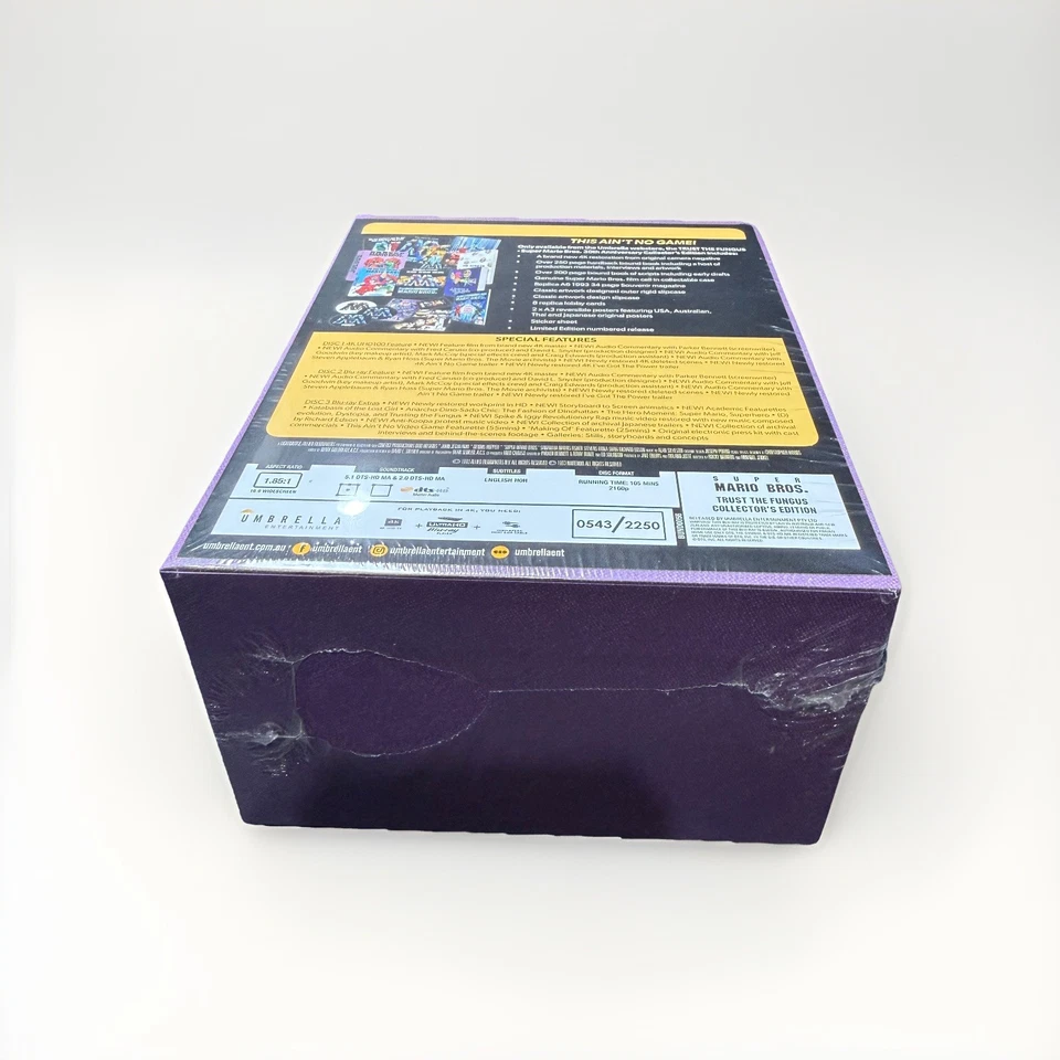 Super Mario Bros. (1993) Trust The Fungus 30th Anniversary Collectors Edition - Image 4 of 4