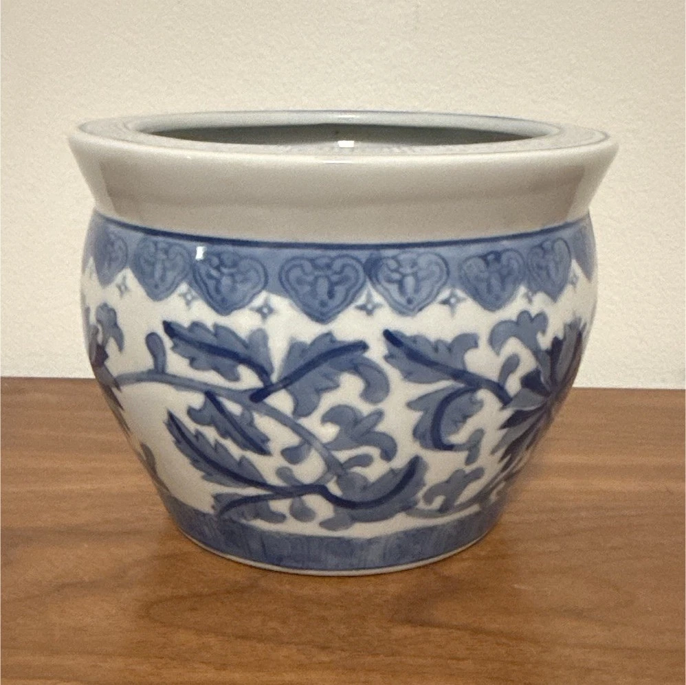 中国花盆古董陶瓷花盆| eBay