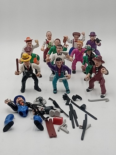 Dick Tracy Collector's Carrying Case 1990s With Figures and Accessories #ueb9