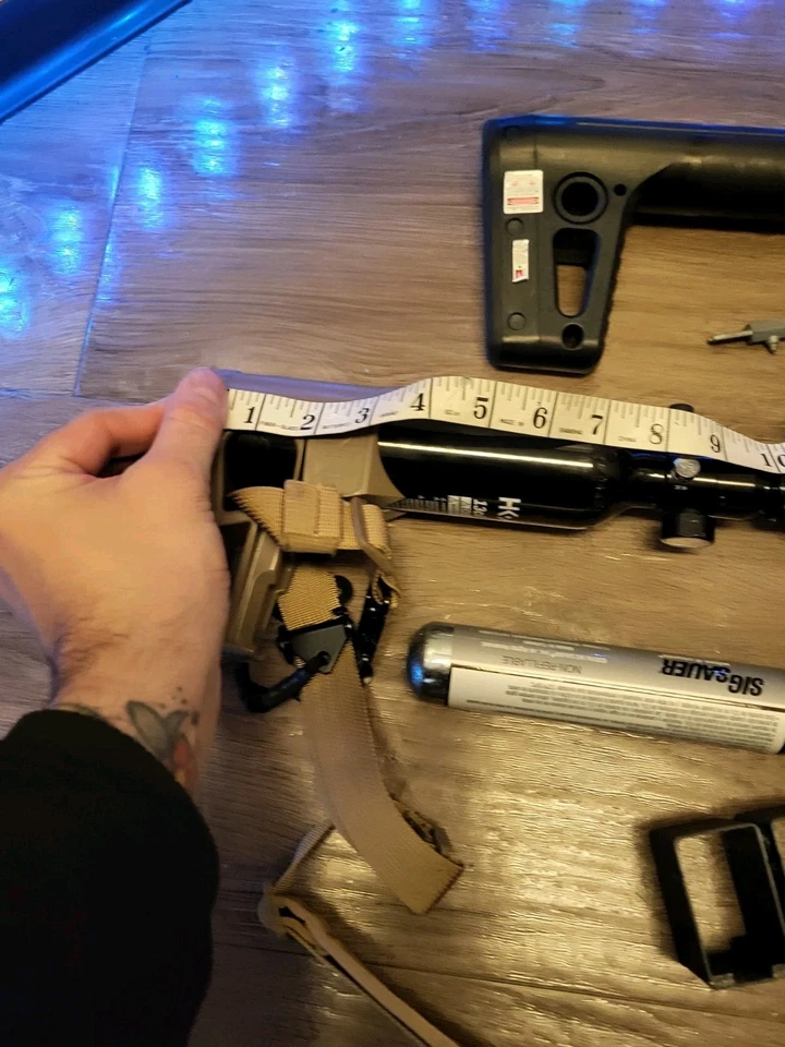 CUSTOM RIFLE PCP/CO2 SIG SAUER RATTLER CANEBRAKE AIRGUN BUILD (COMPLETE BUILD!) - Image 4 of 4