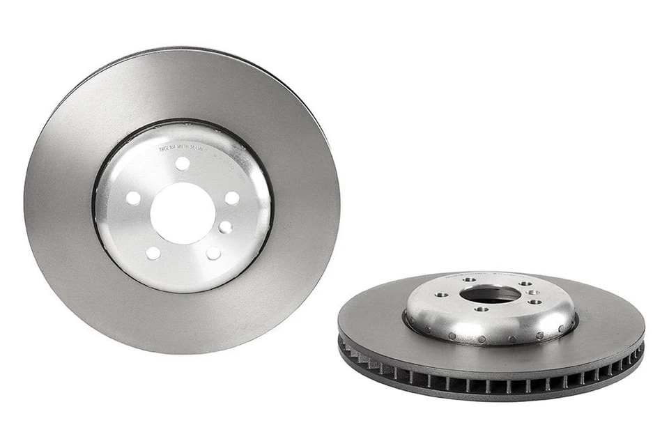 For BMW 550i GT xDrive 10-17 Brake Rotor Replacement Plain Vented Front Driver Foto 2 de 4