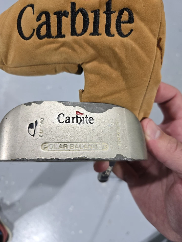 Carbite Polar Balanced Putter Cap Two Left Handed W/ Head Cover 35" - Image 2 of 4