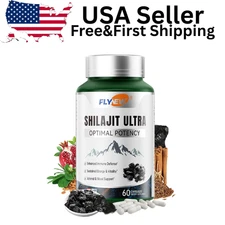 Flynew Shilajit Ultra Optimal Potency with Shilajit Extract and L-Arginine Pure