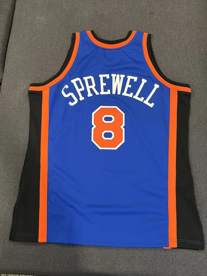Camiseta Mitchell&Ness Auténtica 1998-99 New York Knicks Latrell Sprewell Talla XL Foto 2 de 3
