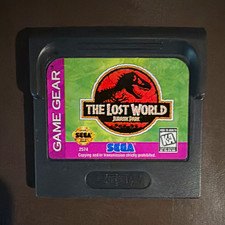 SEGA The Lost World: Jurassic Park Sega Game Gear Cartridge Jurassic Park Series