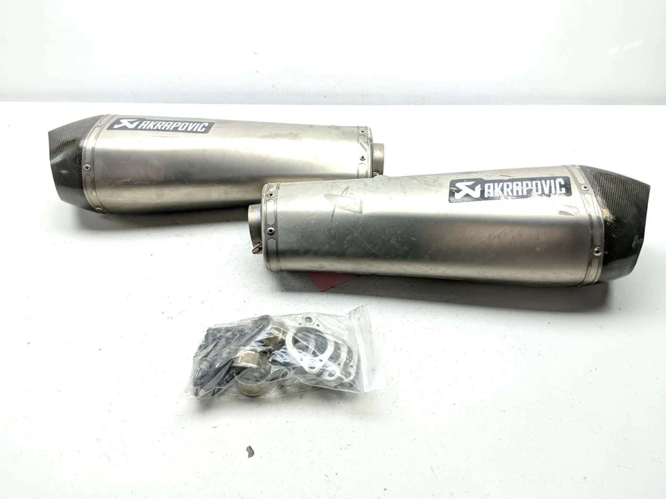 Tubos de tubo de escape completo Kawasaki Ninja ZX14 AKRAPOVIC 12-21 Foto 2 de 4