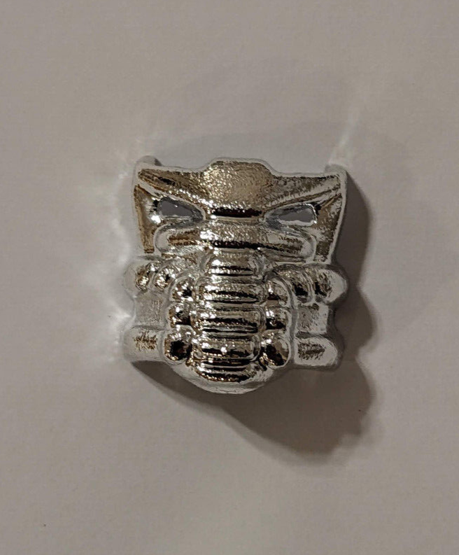 CUSTOM! LEGO Bionicle Custom Chrome Silver Krana Kal