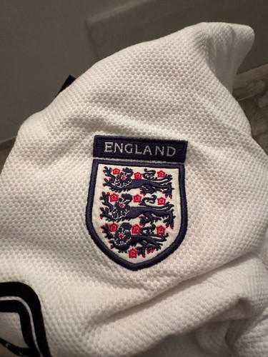 Maglia Jersey Inghilterra anni 90 Umbro vintage shirt England Tg. L Old Style - Foto 2 di 4