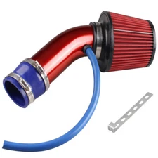 3 Inch Car Cold Air Intake Filter Induction Pipe Kit Aluminum Power Flow Hose
