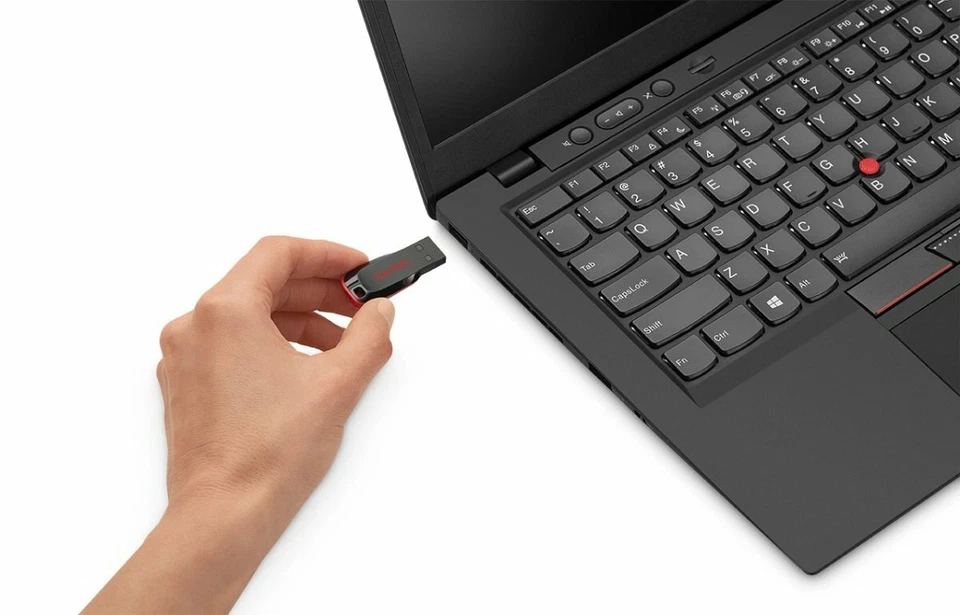 Sandisk 16GB 32GB 64GB 128GB Cruzer Blade Flash Drive Memory Stick USB Lote Paquete Foto 4 de 4