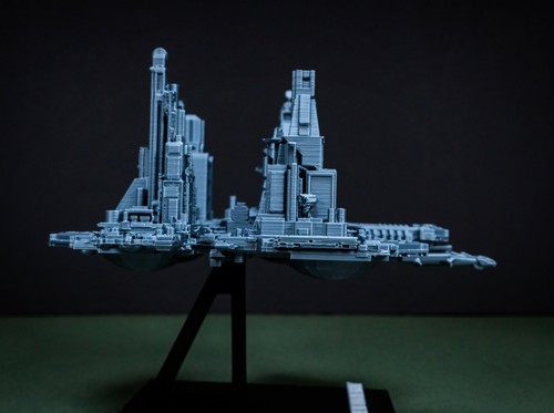 THE REFINERY Plastic Model Spaceship ALIEN movie Spacecraft 3D Print - Picture 4 of 12