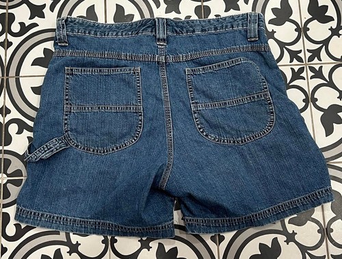 Lee Blue Denim Just Below The Waist Shorts Summer Womens Sz 10 - Picture 4 of 12