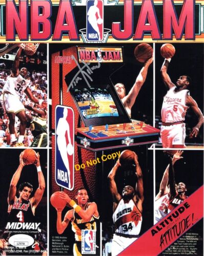 TIM KITZROW signed 8x10 Photo NBA JAM Announcer Video Game JSA Authentication - 第 1/1 張圖片