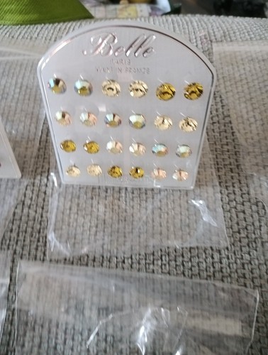 Restposten 72 Paar nagelneue Belle Paris Swarovski Kristall Ohrstecker am POS - Bild 4 von 24