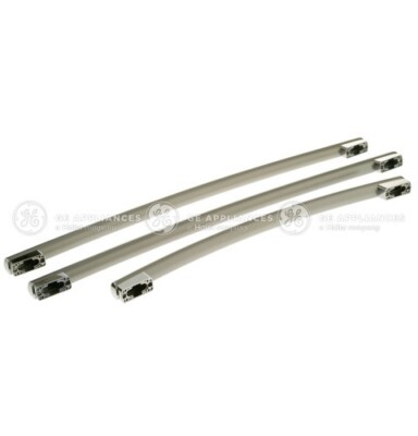 GE OEM WR12X29479 BLACK STAINLESS HANDLE NEW IN BOX NIB 17B | eBay
