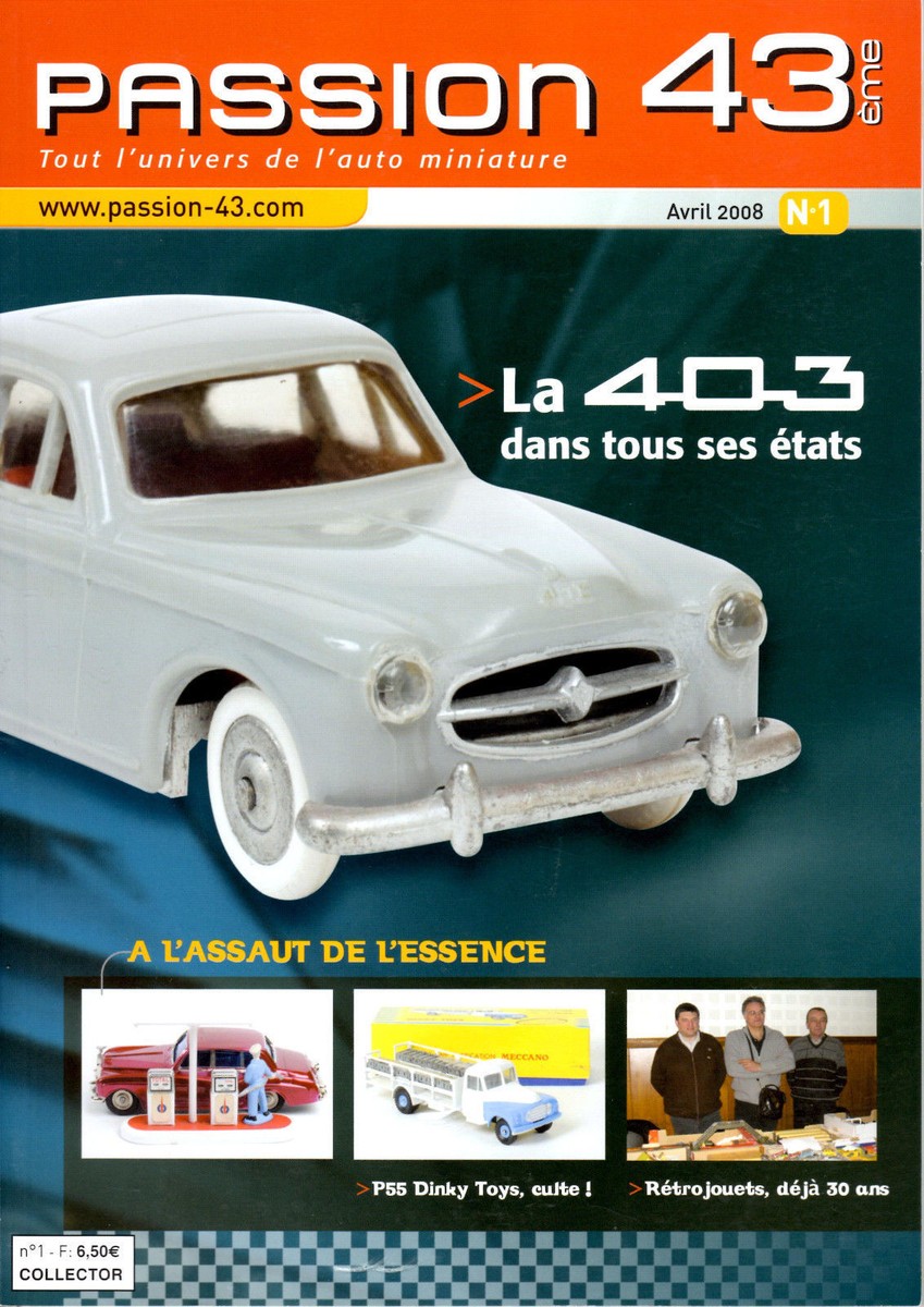 Revue PASSION N°11 : L'Univers De L'Auto Miniature - Dédiée à Dinky Et Norev, Occasion