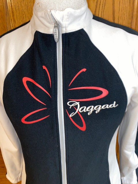 jaggad stadium zip up sweater