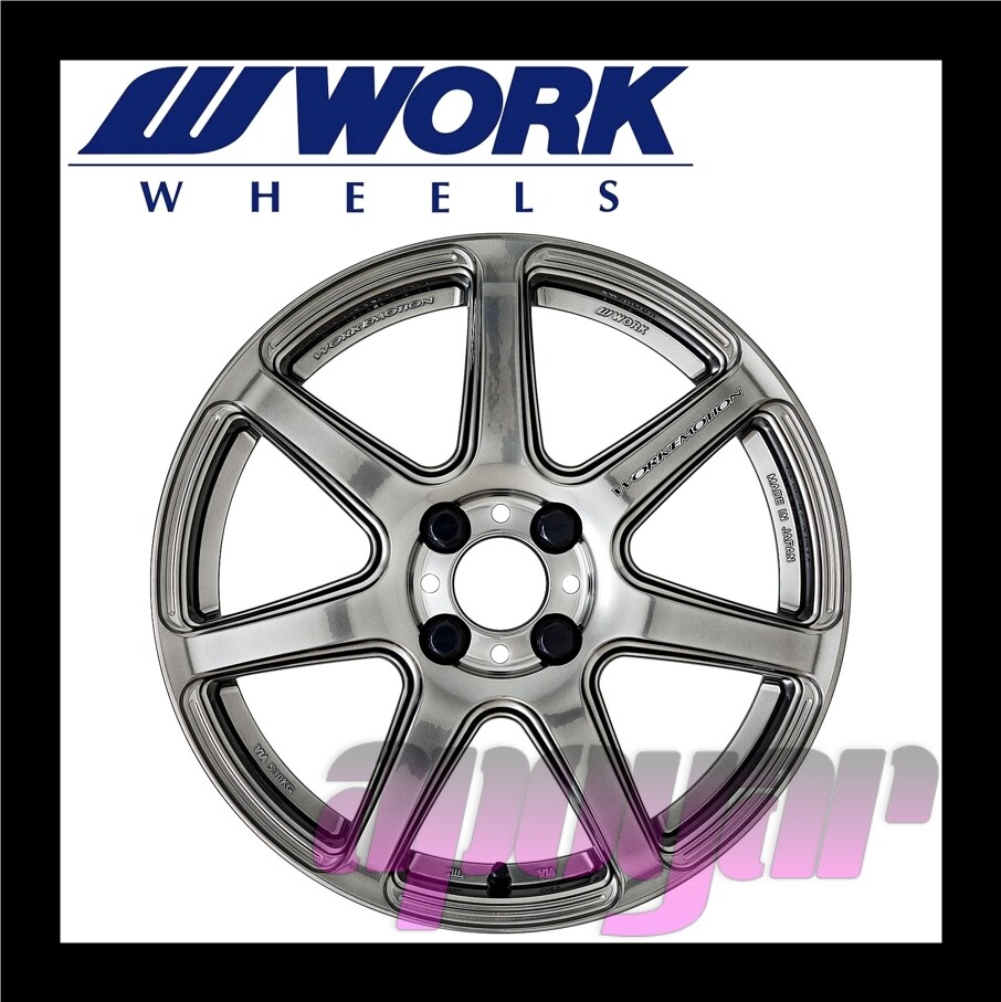 WORK EMOTION T7R　PCD100-5 Work Emotion T7r 5x100 18x8.5 +38 White - Threepieceus