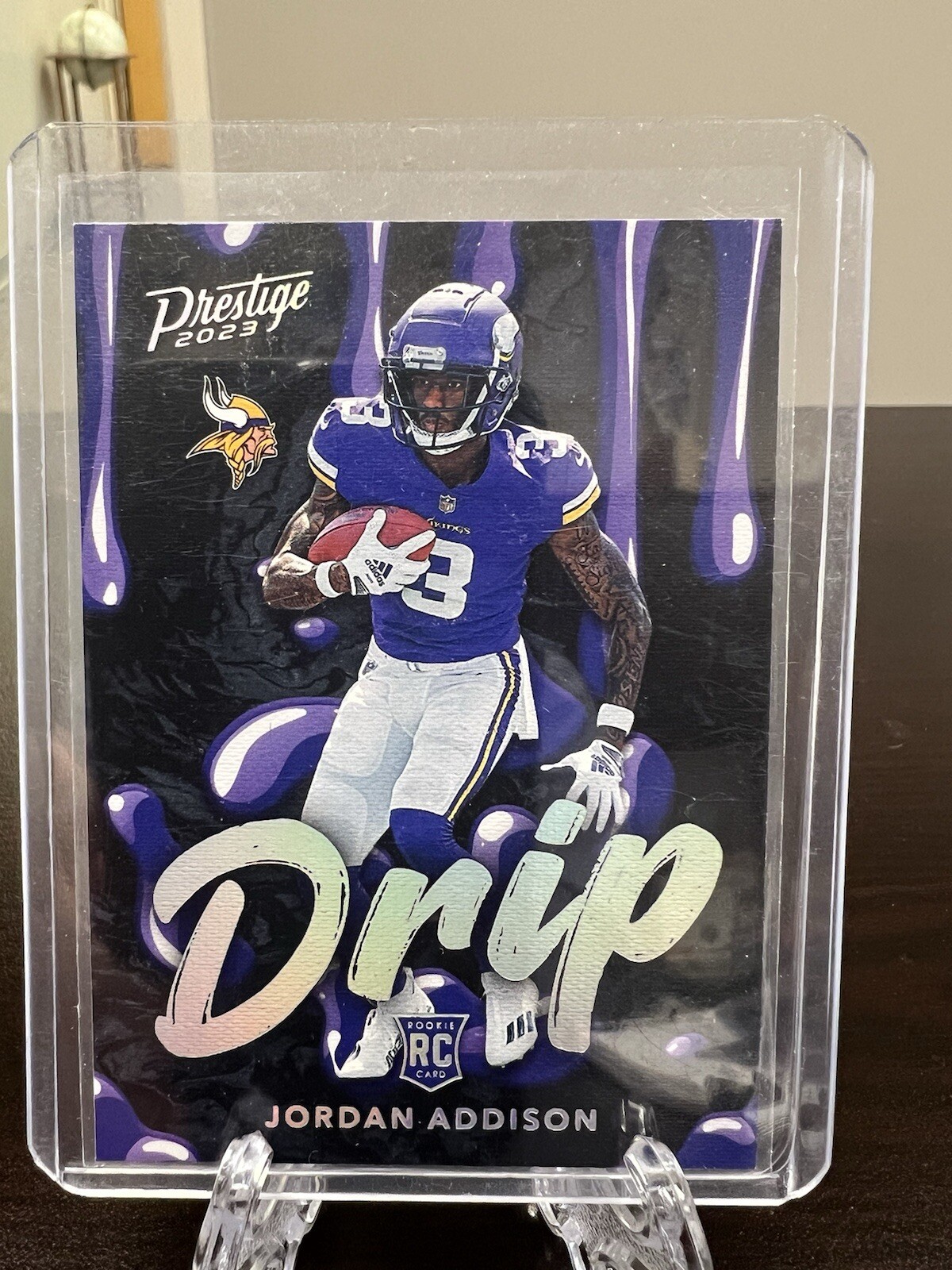 2023 Panini Prestige Jordan Addison Drip - SSP Case Hit