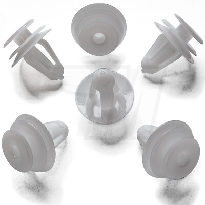 MYBA-S 10x Bumper Mounting Clips 90467-09143, Black - View #12