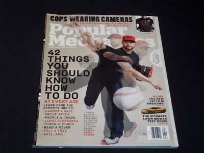 2015 APRIL POPULAR MECHANICS MAGAZINE - COREY KLUBER FRONT COVER - E 87