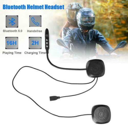 Motorcycle Bluetooth V5.0 Helmet Headset Moto HiFi Stereo Headphone Handsfree - Afbeelding 1 van 12