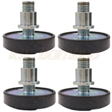 4X Shaft Dia 38mm Car Lift Rubber tray Heightening Feet Plus High Leg Pads