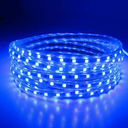 1m~10m LED strip light SMD 220 volt warm white blue bulb RGB chips lamp AC 220V - Picture 6 of 15