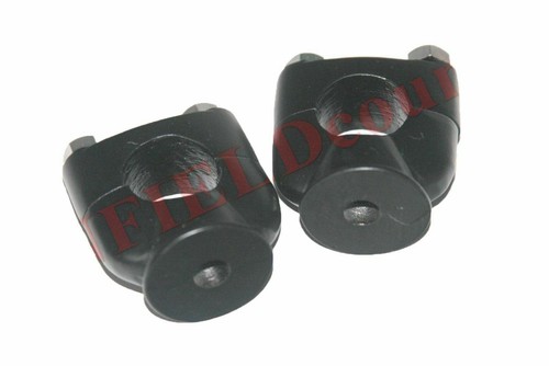 Riser Holding Bracket Clamp Set 1" Handlebar Alloy Made Universal Fit ECs - Bild 2 von 3