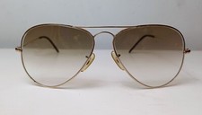 Vintage Pilot sunglasses gold filled  1970's INDO made in Spain Aviator