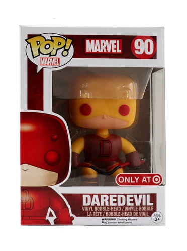 Funko Pop Daredevil Vinyl Figure #90 Yellow Suit Target Exclusive Marvel 2015