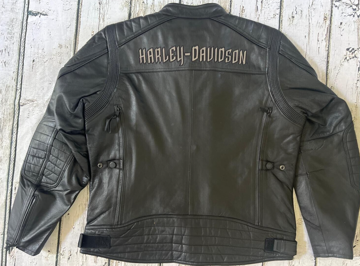 Harley Davidson Mens Donoghue Reflective Waterproof Leather Harley Davidson Mens Donoghue Reflective Waterproof Leather