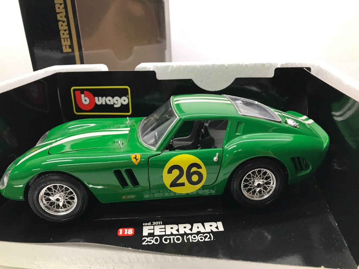 ミニカー burago FERRARI 250GTO 1/18 Bburago ブラーゴ フェラーリ 250 GTO ダイキャストミニカー 1