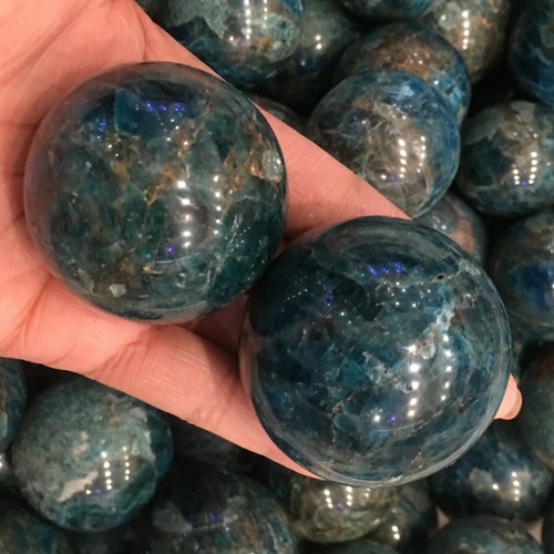 Bola de cuarzo natural de apatita de 1 libra espécimen mineral curación - Imagen 5 de 12