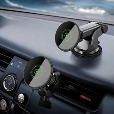20W Magnetic Wireless Car Charger Air Vent Dashboard Holder For iPhone 16 15 14