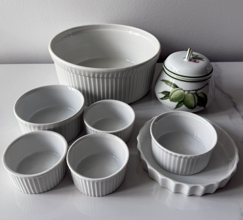 Vintage Apilco French porcelain Assorted Dishes