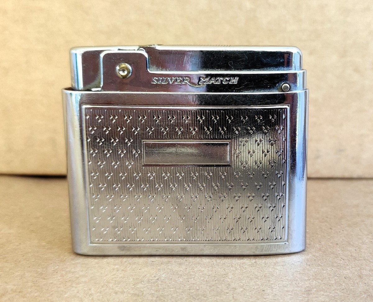 Vintage Silver Match Lighter Patent Compound | eBay Vintage Silver Match Lighter Patent Compound | eBay