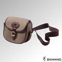 Browning Bag Heritage Canvas & Leather Cartridge Bag (1218940b) Browning Bag Heritage Canvas & Leather Cartridge Bag (1218940b)