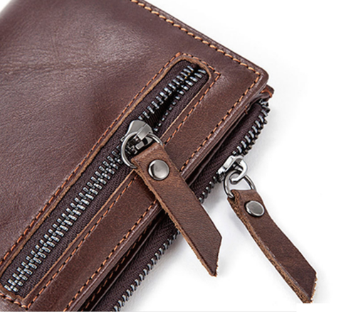 Cartera Hombre Piel Sintética / Marrón Oscuro - Imagen 11 de 11