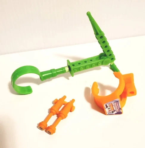 vintage TMNT Surfer Leo Surfin Ninja Turtle Action Figure Parts Lot