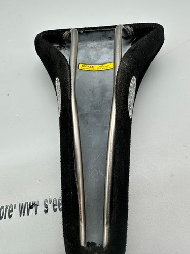 NOS VINTAGE Ideale 2003 Titane ROAD BIKE SADDLE FOR MASI GIOS BIANCHI 316gramm - Picture 6 of 7