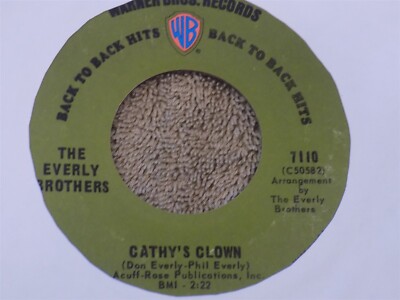 THE EVERLY BROTHERS Cathy's Clown / So Sad 7'' 45 re
