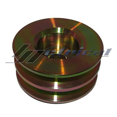 NEW ALTERNATOR 2 GROOVE STANDARD PULLEY FOR JEEP 8126436 R81507 C5TZ10344S